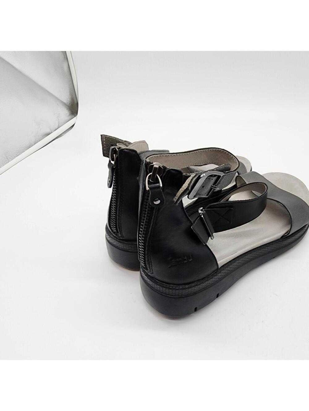 Jambu Cape May Sandals 8.5 black gunmetal - Picture 6 of 8